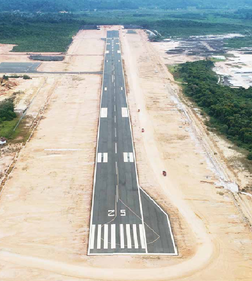 Airport runway